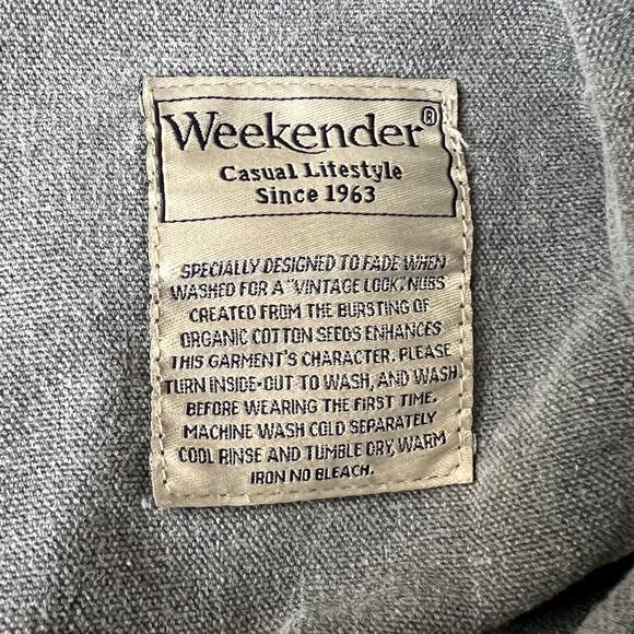 Vintage 80s Weekender Casual Gray Loose Pants Travel Elastic Drawstring Waist - Picture 2 of 14